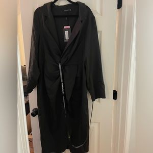 Black pretty little thing plus midi dress Size-2X